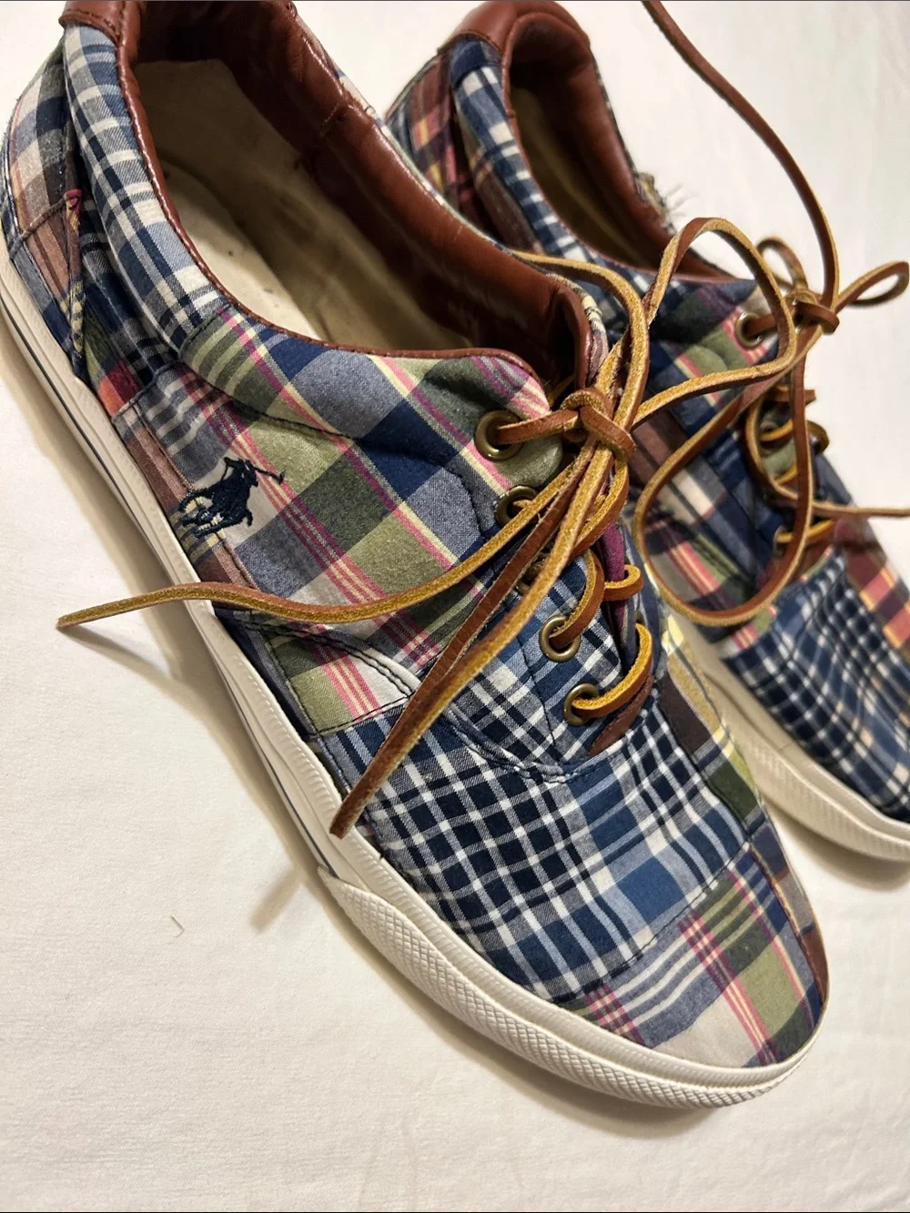 Polo Ralph Lauren plaid canvas